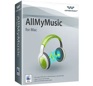 Wondershare AllMyMusic 3.0.2.1 Cracked for macOS [Latest] 2024